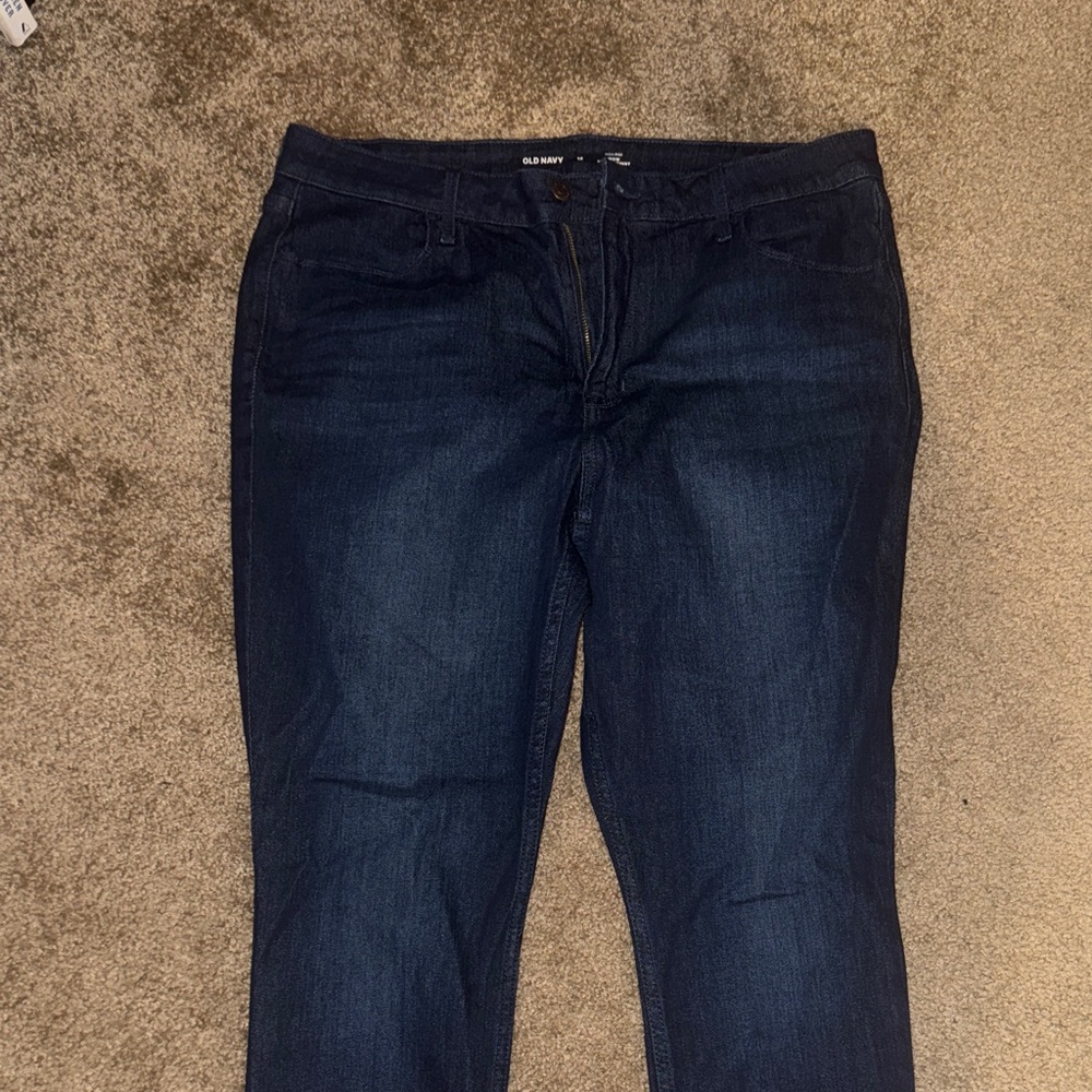 Old Navy Women's Skinny Leg Jeans - Deep Blue